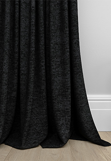 Maurice, Black - Made to Measure Curtains